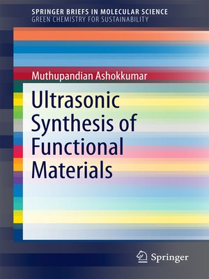 cover image of Ultrasonic Synthesis of Functional Materials